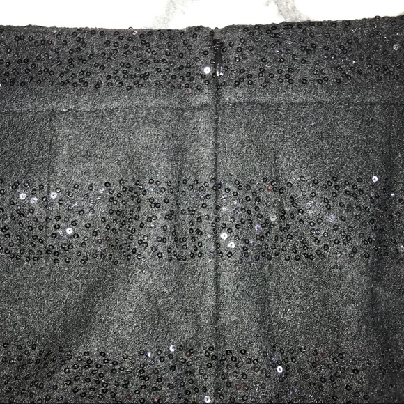 LOFT Sequin Wool Skirt - Picture 4 of 6